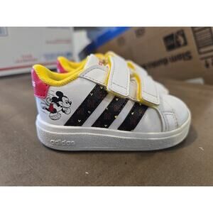Adidas Kids Disney Mickey Mouse Grand Court Shoes SIZE 4K Toddler